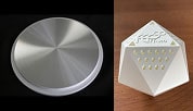写真：イリジウムターゲット、ルテニウムターゲット、FT-eco®触媒