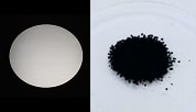 写真：イリジウムターゲット、イリジウム化合物